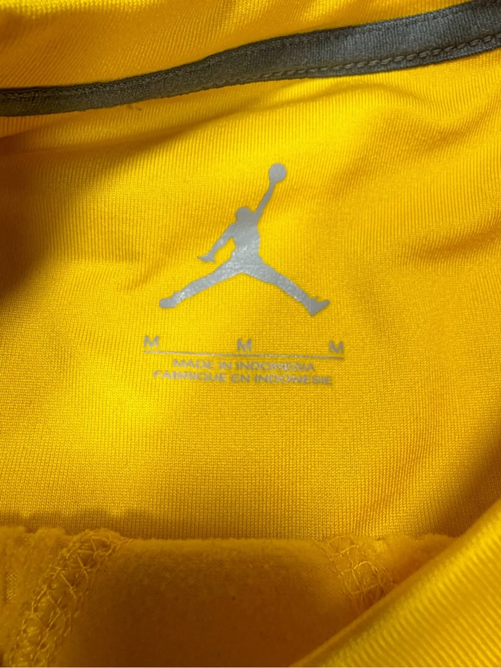 Nike Air Jordan University of Michigan Wolverines Long Sleeve Warm Up Mens Med